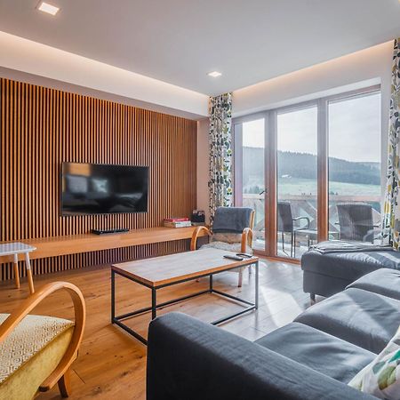 Loučná pod Klínovcem Apartman Svicarek מראה חיצוני תמונה